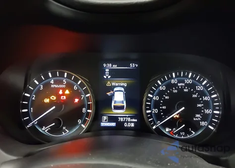 2019 Infiniti Q50 3.0T Red Sport 400 z USA, uszkodzony, nr VIN JN1FV7AR0KM830378